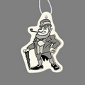 Paper Air Freshener W/ Tab - Leprechaun